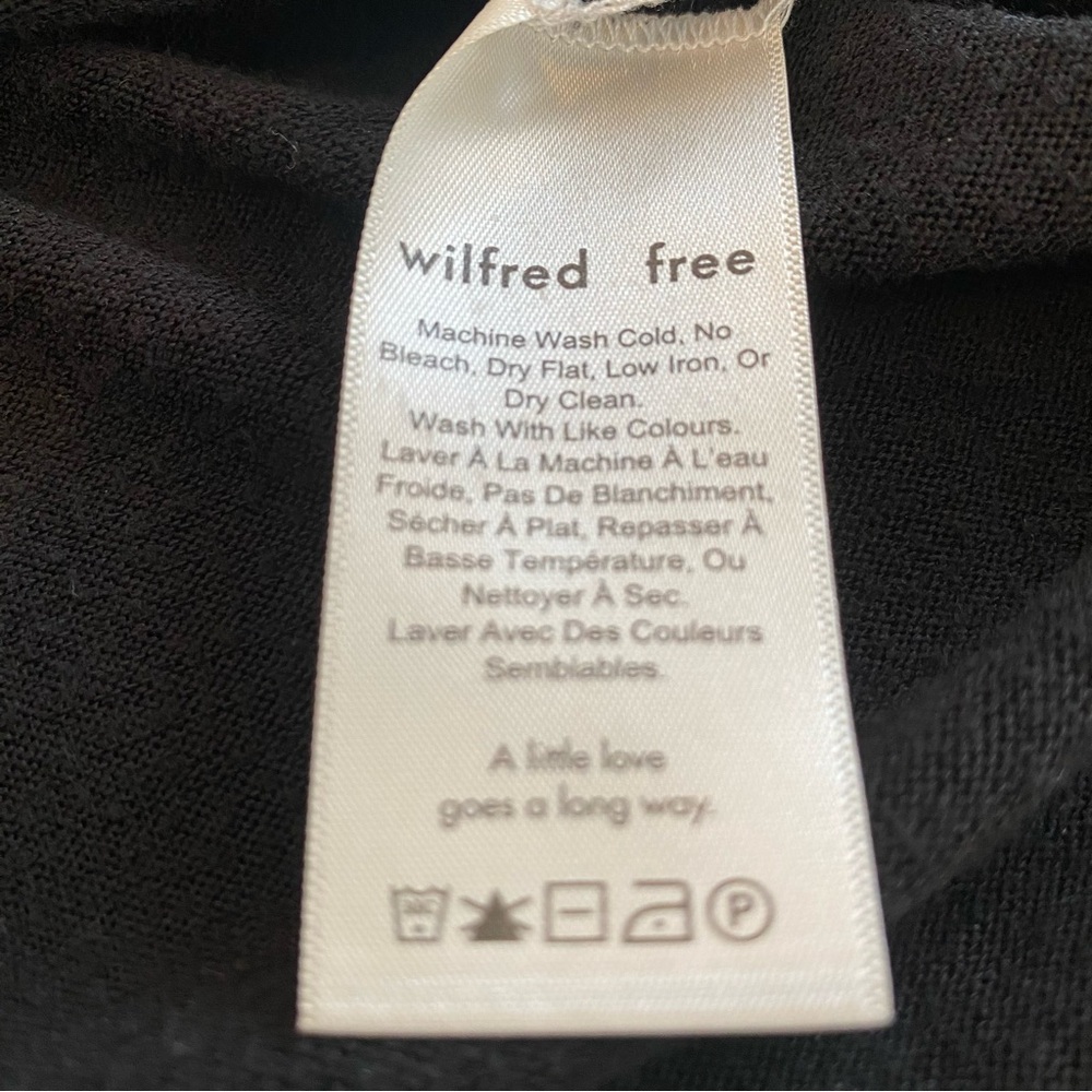 Wilfred Free Long Sleeve Dress Size XS Casual Stretchy Soft - Picture 6 of 8